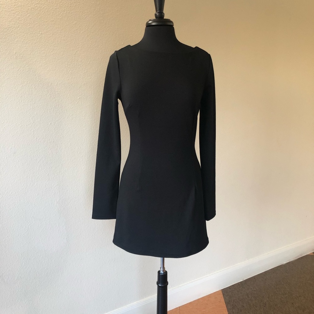 BB Dakota Sexy Black A-Line Silhouette Dress. Preowned
